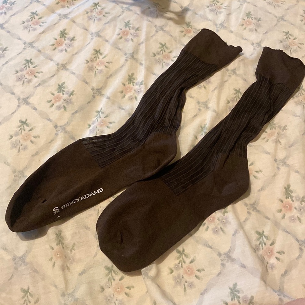 💫 Stacy Adams Knee Highs Brown